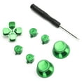 thumbnail image 2 of Aluminum Alloy Thumbsticks Set, Aluminum Metal Thumbsticks Exquisite Appearance Durable Controller Aluminum Alloy Botton Set  For Replacement Parts Purple,Green,Silver,Black, 2 of 8