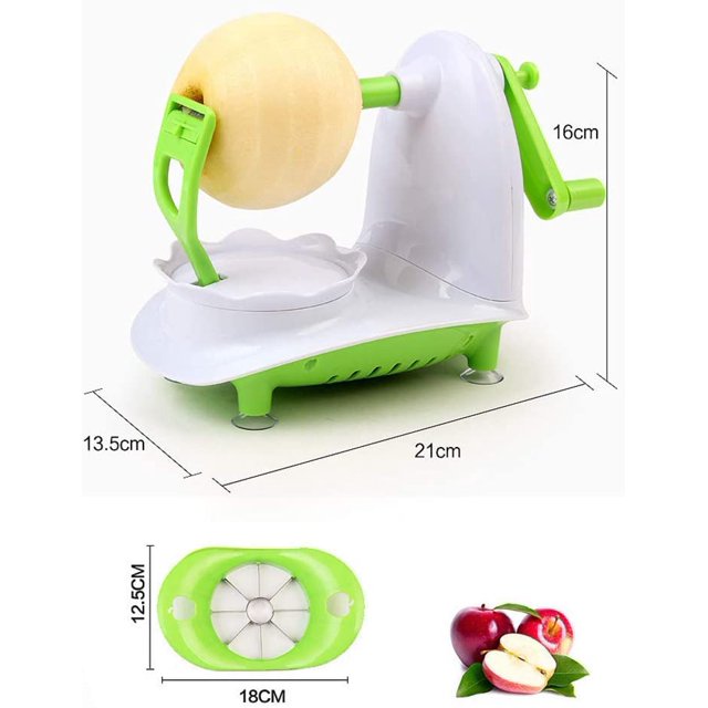 Fruit Peeler Rapid Manual Set with Slicer Apple Pear Peeling Machine WD.WDQZL Hogar