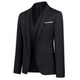 thumbnail image 2 of Men's Suit Business Casual 3-pieces Suit Blazer Pants Vest 9 Colors zhangyuxiang LED, 2 of 2
