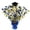 Blue and Gold w/ Blue Base, variant on PMU Graduation Centerpieces for Table 2026, Blue and White w/ Blue Base Graduation Table Decorations, Grad Balloon Weight Centerpiece, Grad Party Decor 15in / 7.34cm