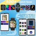 thumbnail image 5 of PTHTECHUS 1.83'' Smart Watch for Kids Sport Smartwatch with 37 Sports Modes DIY Watch Touchscreen Phone Calls Music Calculator Excellent Gift for Teenage(Black), 5 of 7