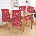 thumbnail image 6 of Chair Cover 2 Pack Removable Dining Chair Protectors Washable Chair Slipcovers Seat for Home Wedding Decor Christmas Tree Branches, 6 of 6