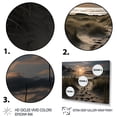 thumbnail image 3 of Designart "Footprints In Beach Photo I" Nautical & Beach Wall Art Print, 3 of 5