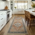 thumbnail image 4 of KUETH 2'x7' Area Rugs for Living Room, Non Slip Machine Washable Vintage Indoor Rug, Low Pile Print Rug for Bedroom Dining Room Home Office, 4 of 7