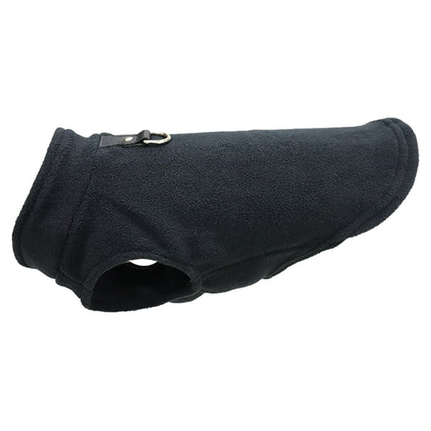 JShteea Ropa para Forro Polar Grueso para Pequeños Chaleco Chihuahua (negro S)