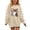 Khaki, variant on akafmk Girls Halloween Sweatshirt Oversized Crewneck Sweatshirts Long Sleeve Pullover Tops Graphic Hoodies Cute Fall Winter Clothes, Size 9-10 Years