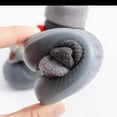 thumbnail image 4 of Xfvqtps Infant Boys and Girls Socks Shoes Animals Cute Velvet Keep Warm Indoor Non Slip Winter Cotton Shoes Baby Floor Shoes Children Shoes Gray, 4 of 6
