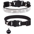 Rhinestone Cat Collar with Bells, 2Pack Breakaway Kitten Collars with — free download