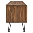 thumbnail image 3 of Modway Nomad Modern Wood Grain Laminate TV Stand for TVs up to 52" in Walnut, 3 of 8