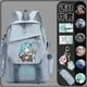 thumbnail image 1 of Mochila escolar para niños de 3 a 6 grados de Hatsune Miku, mochila creativa de gran capacidad con dibujos animados, linda y reductora de carga para niñas y estudiantes, 1 of 2