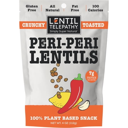 Lentil Telepathy Peri-Peri Chili Lemon Crunchy Toasted Snacks