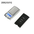 thumbnail image 1 of High Precision Mini Scale Electronic LCD Palm Pocket Digital Scales Stainless Steel Kitchen Weight Balance Accurate Weighing 200G/0.01G, 1 of 5