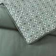 thumbnail image 3 of Allswell 3-Piece 400 Thread Count Flag Stone Green Cotton Lyocell Blend Comforter Set, Adult Full/Queen, 3 of 7
