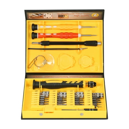 

CACAGOO 38 in 1 Multi-functional Telecommunication Tool Torx Hex Slotted and Phillips Screwdrivers Set Tools Kit for Cellphone Laptop