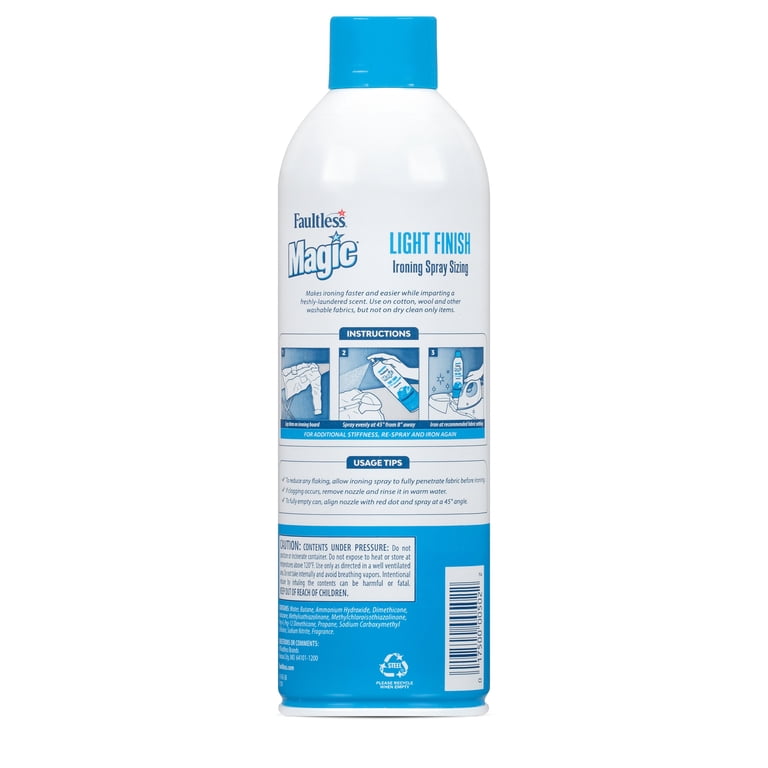 Magic Sizing Ironing Spray Light Body, 20 Oz photo 2