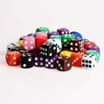 thumbnail image 2 of Augper Clearance 6-Sided Games Dice Set, Colored Dice with Pouches for Playing Games, Like Board Games, Dice Games, Math Games, Party Favors and More, 2 of 8