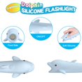 thumbnail image 2 of Linterna LED recargable para niños Tremdwoto Dolphin, 2 of 7