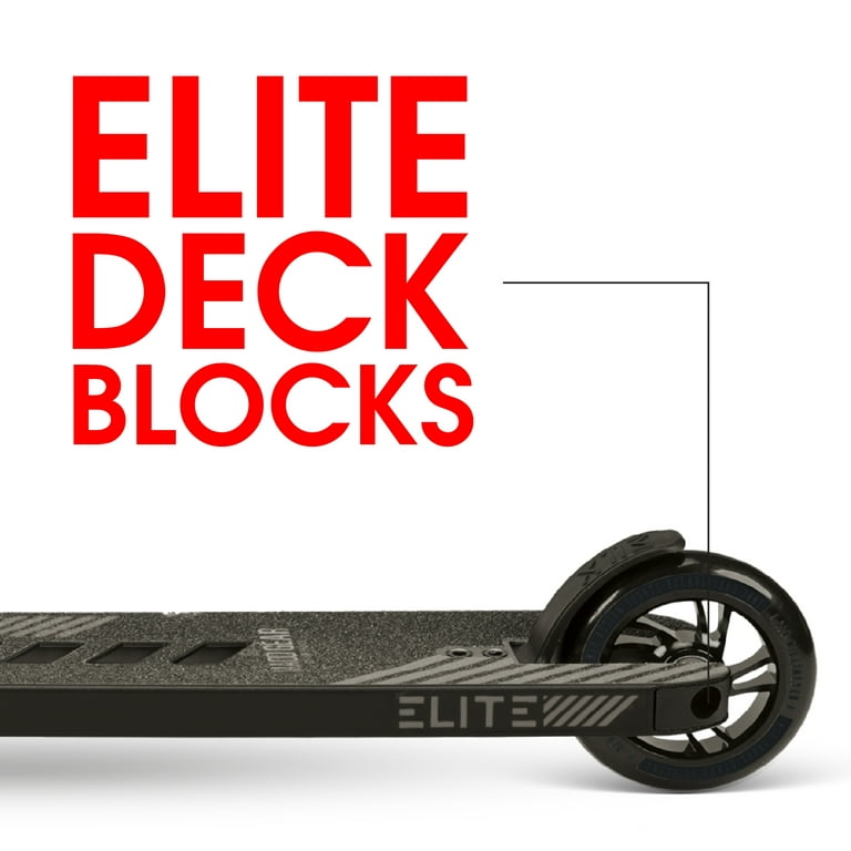 mulighed Stå sammen Kan ikke læse eller skrive Madd Gear Carve Elite Pro Freestyle Stunt Scooter - Strong Anodized  Lightweight Aluminum Deck for 8 Yrs + - Walmart.com