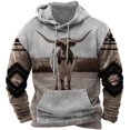 thumbnail image 1 of Pull 3d Nouveau Pull pour Hommes Mode Mode Urbaine Chandail à Capuchon US, 1 of 2