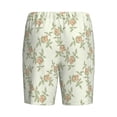 thumbnail image 4 of Rocae Rose for Men's Soft Sleep Pajama Shorts, Waistband and Pockets, 4 of 9