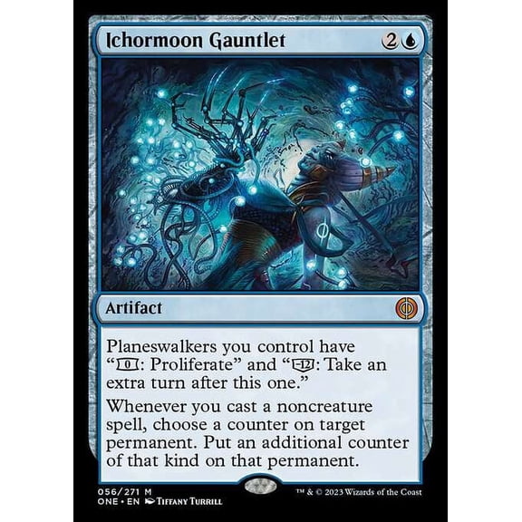 MtG Phyrexia: All Will Be One Mythic Rare Ichormoon Gauntlet