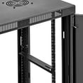 thumbnail image 4 of NavePoint 6U Server Cabinet with Hinged Back - 21.6” Deep, 6U Server Rack Enclosure with Locking Glass Door, Wall Mount Rack with Removable Side Panels, 6U Network Cabinet with 2 Fans, Pre-Assembled, 4 of 5