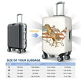 thumbnail image 2 of Luggage Cover Anti Scratch, Vintage Wild West Cowboy Elastic Suitcase Protector Suitcase Covers for Luggage Fits 18-32 Inch Luggage, 2 of 6