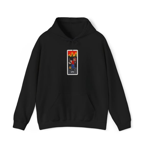 All My Homies Gas Baker Skateboard 2000s Vintage Classic Hoodie Print - M / Black