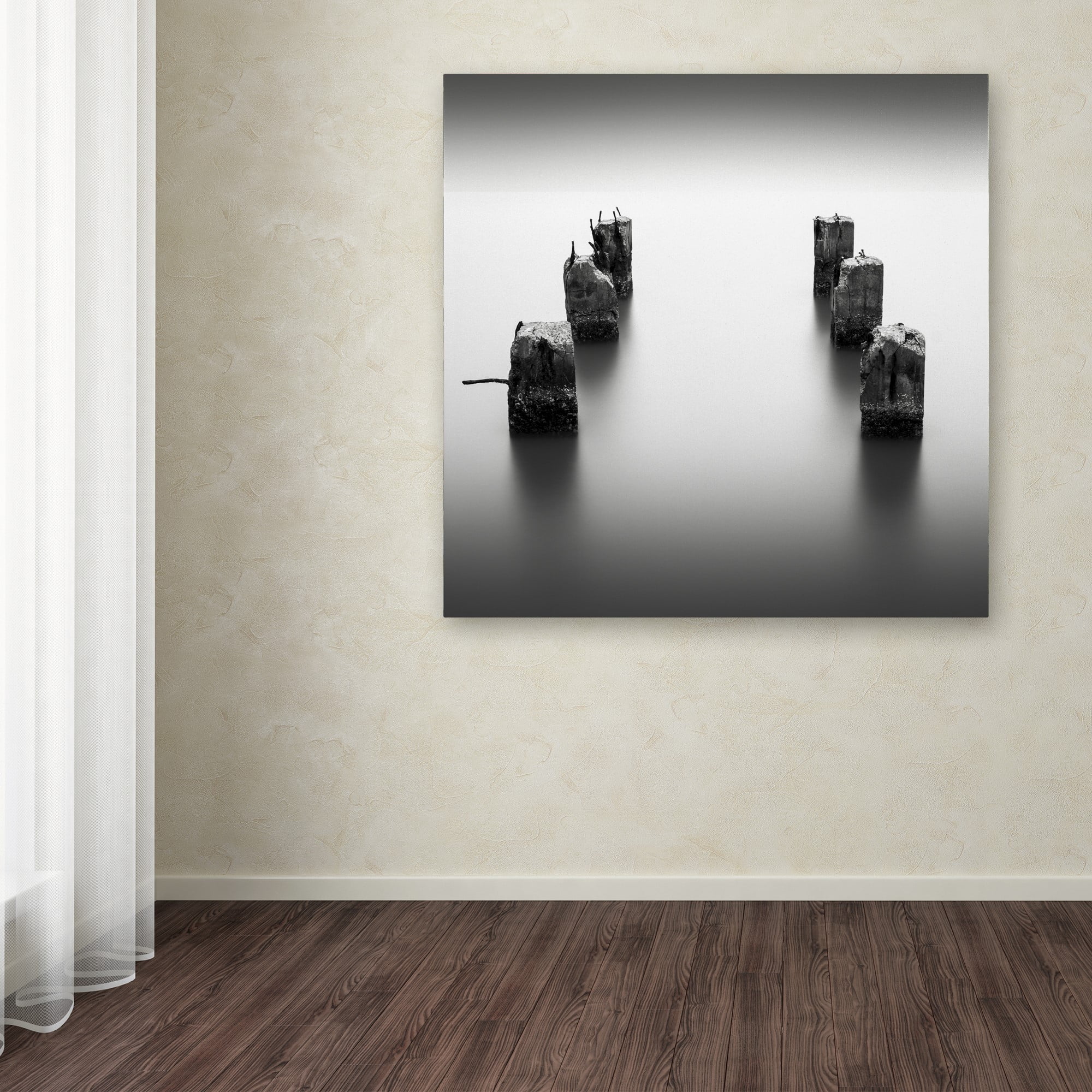 Trademark Fine Art Dave MacVicar 'Pillars' 35 x 35 (ALI0845-C3535GG)