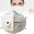 thumbnail image 4 of 5 máscara protectora respirable al aire libre usable KN95 de la mascarilla de la mascarilla del adulto 3M de las PC con la válvula de respiración, 4 of 5