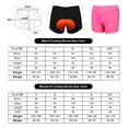 thumbnail image 2 of Pantalones cortos de ciclismo para hombre ropa interior para bicicleta con forro MTB acolchado, 2 of 8
