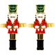 thumbnail image 1 of Soportes de anillos para servilletas de Cascanueces, anillos para servilletas en forma de Cascanueces de Navidad, accesorios de mesa, 2 uds., 1 of 8