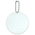 thumbnail image 4 of Cat Fish Sushi Neko Hiragana Round Luggage ID Tag Card Suitcase Carry-On, 4 of 7