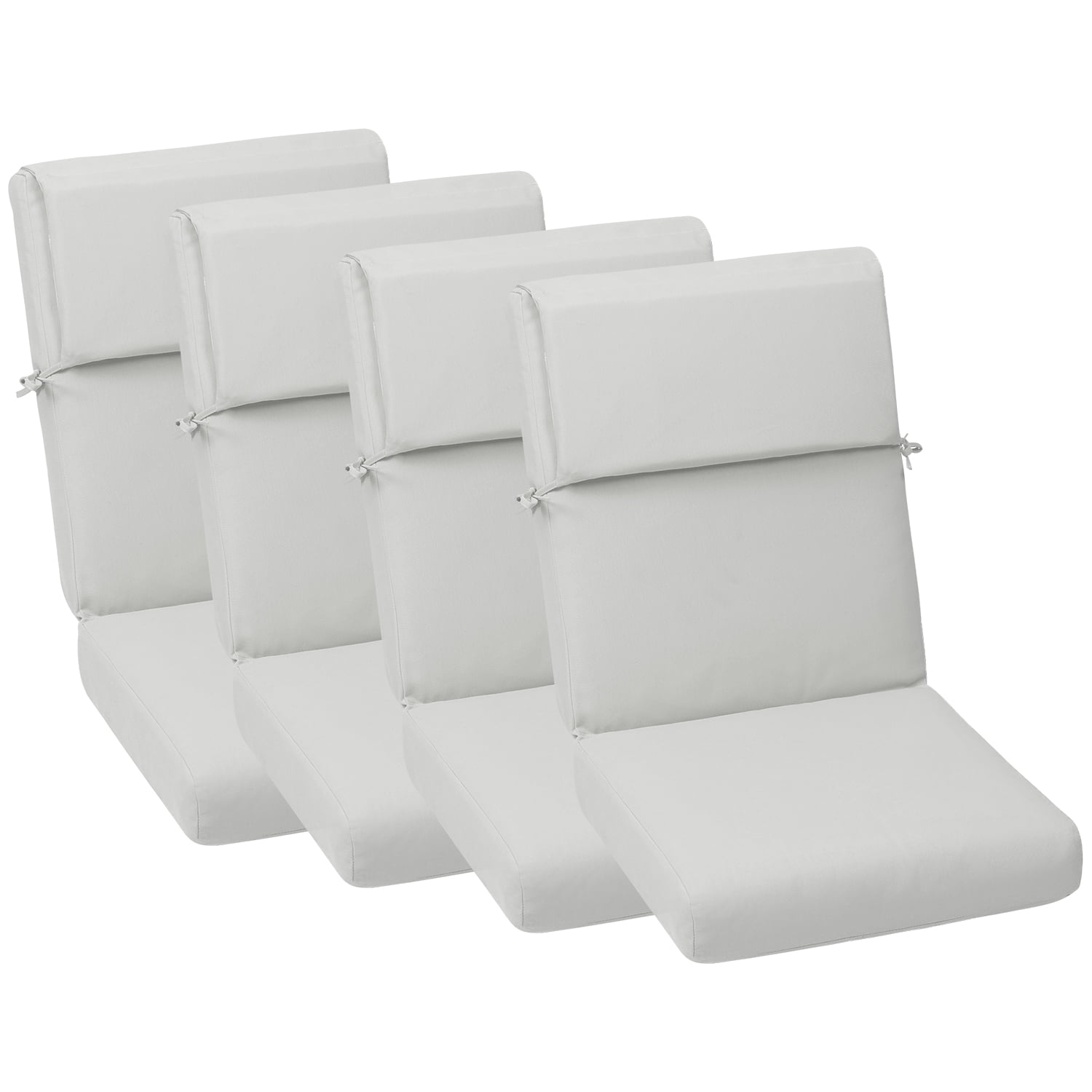 Aoodor Outdoor Chair Cushion 45”L x 22”W x 4”H Patio Furniture Seat