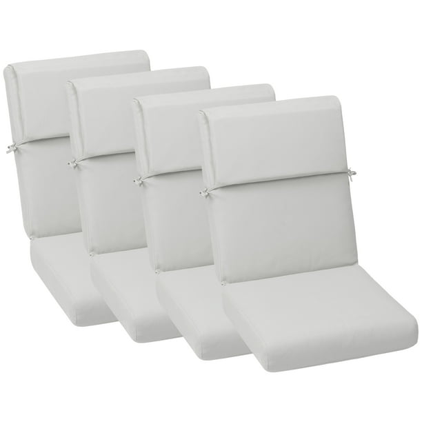 Aoodor Outdoor Chair Cushion 45”L x 22”W x 4”H Patio Furniture Seat