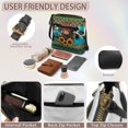 thumbnail image 6 of HELLHERO Adjustable Strap Ladies Shoulder Bag for Dating Everyday, Water-Resistant Spacious PU Crossbody Bag, Geometric, 6 of 7