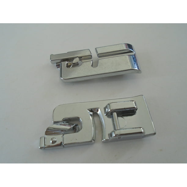 2PCS Rolled Hem Hemmer SA164 Foot For Brother Babylock Janome New Home