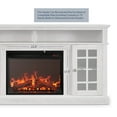 thumbnail image 5 of BELLEZE 23" Electric Fireplace Insert, Recessed Fireplace Heater w/ Remote Control, Indoor Fireplace Heater with Adjustable Brightness, Timer, Automatic Temperature Control, Black, 5 of 7