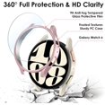 [5+5 Pack] Galaxy Watch 6 Screen Protector Case 40mm