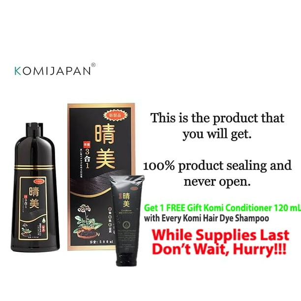 Daizhadeasy Komi Shampoo Japan 500Ml Authentic Japanese Hair Dye