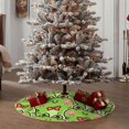 thumbnail image 4 of Fuzoiu Cute Green Frog Print Christmas Tree Skirt,Xmas Christmas Decorations,Xmas Tree Mat for Farmhouse Holiday New Years Home Party Decor Tree Rugs-48", 4 of 6