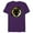 Purple, variant on Marvel Black Panther: Wakanda Forever New Panther Mask Gold - Short Sleeve Blended T-Shirt for Adults - Customized-Dark Heather