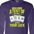 thumbnail image 4 of Inktastic Mahjong Long Sleeve T-Shirt, 4 of 5