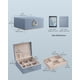 thumbnail image 5 of Joyero SONGMICS Misty Blue de 2 capas con asa y bandeja, 5 of 7