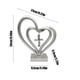 thumbnail image 3 of Decoraciones Del Hogar para la Sala de Estar, Amor Dos Corazones Ornamentos de Escritorio 24x21x5.5cm, Resina Artesanías Oficina Decoración Del Hogar Regalo de San Valentín, 3 of 6