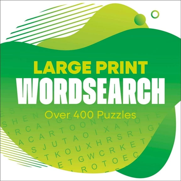 Large Print Wordsearch: Over 400 Puzzles, (Hardcover)