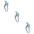 thumbnail image 3 of Minnieouse Pantalones elásticos de cintura alta para correr para mujer, pantalones deportivos hasta los tobillos para el hogar de verano, Type1 NO1, 3 of 6