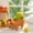 A, variant on USUERY Handmade Wicker Animal Storage Basket Set Cute Rattan Organizer For Toys Snacks Fish Hippo Deer Elephant Dog Shapes