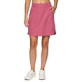 thumbnail image 4 of RBX Active Women's Golf/Tennis Woven Longer Length Flat Front Skort With Pockets, 4 of 6