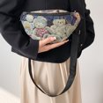 thumbnail image 4 of Bolsa de pecho de moda bandolera de oso Kawaii Lona unisex linda para regalo de cumpleaños Likrtyny Para Estrenar, 4 of 8